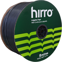 Капельная лента щелевая Hirro Tape Пештан , 6 Mil, 10 см, 1,5 л/ч, 1000м/б
